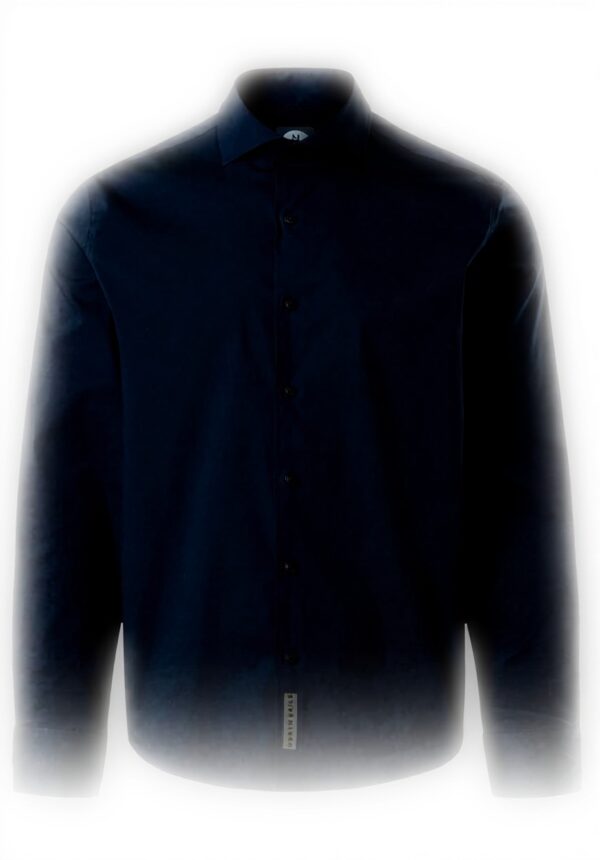 Camicia North Sails Popeline Tecnico Uomo Bianco Navy