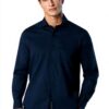 Camicia North Sails Popeline Tecnico Uomo Bianco Navy