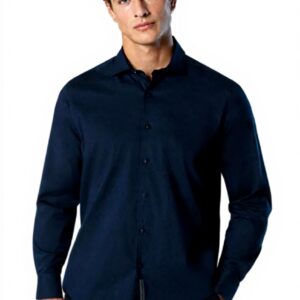 Camicia North Sails Popeline Tecnico Uomo Bianco Navy