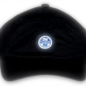 Cappellino da baseball North Sails Uomo Nero Poliammide