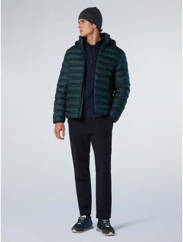 North Sails Classic Laser Puffer Jacket Uomo Blu Giacche-7