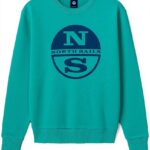 Felpa Uomo North Sails Graphic Cotone Girocollo Maglia Tuta