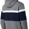 Felpa Uomo NORTH SAILS Grigio Chiaro Blu Scuro Cotone-1