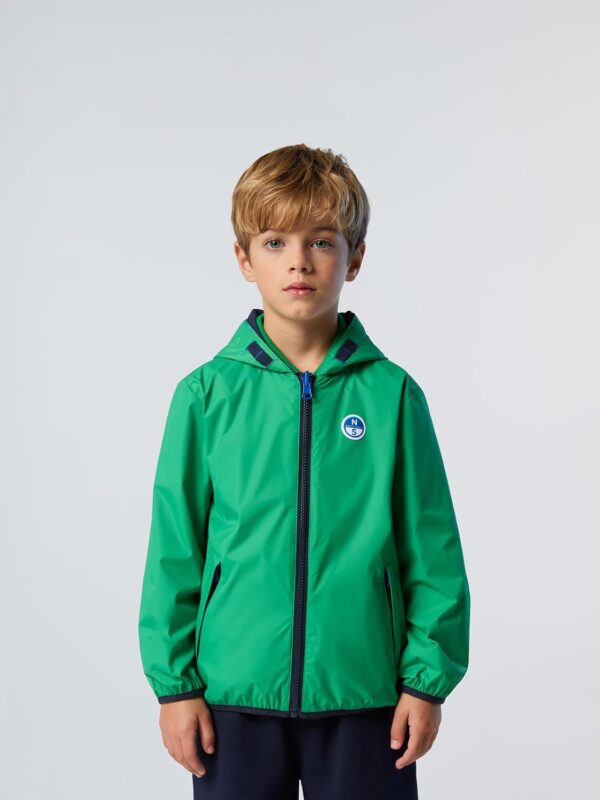 Giacca a vento reversibile North Sails bambini design DWR-1