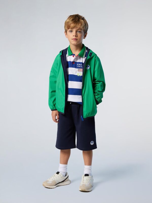 Giacca a vento reversibile North Sails bambini design DWR-4