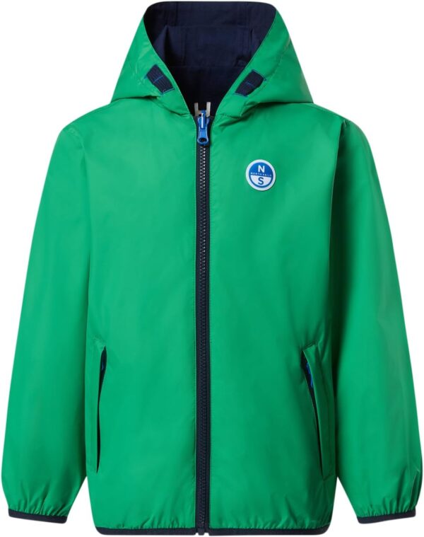 Giacca a vento reversibile North Sails bambini design DWR-0