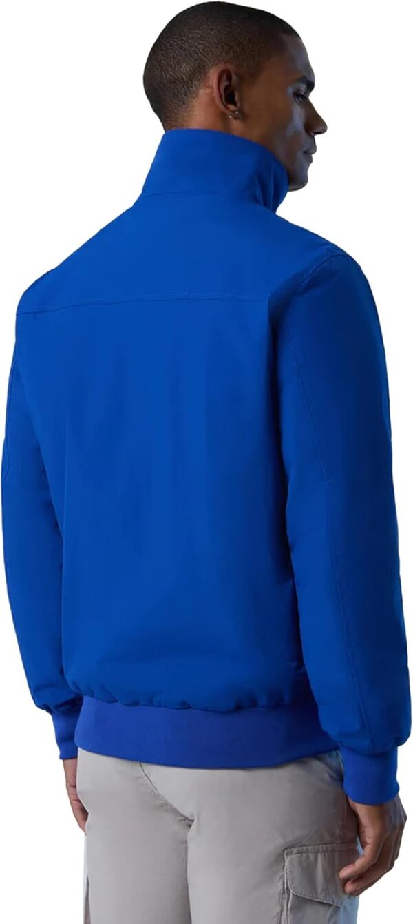 Giacca bomber North Sails blu chiaro collo alto uomo-2