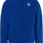 Giacca bomber North Sails blu chiaro collo alto uomo-0
