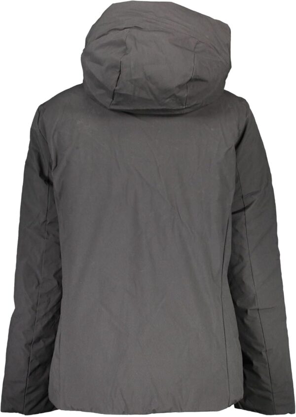 Giubbotto North Sails Donna Nero Parka Manica Lunga-1