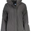 Giubbotto North Sails Donna Nero Parka Manica Lunga-0