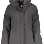 Giubbotto North Sails Donna Nero Parka Manica Lunga-0