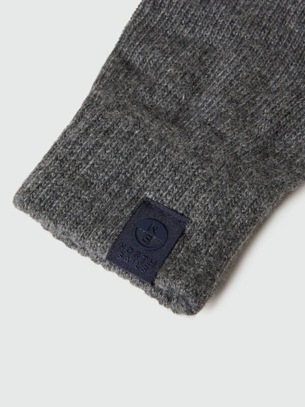 Guanti misto cashmere North Sails Uomo Medium grey melange-2