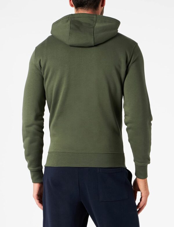 Felpa con cappuccio North Sails Uomo cotone organico zip-3