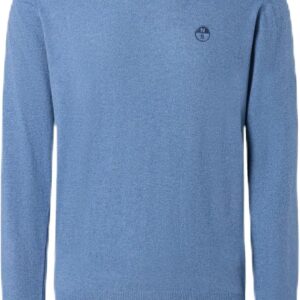 Maglione North Sails Uomo Misto Lana Casual Azzurro 699775-0