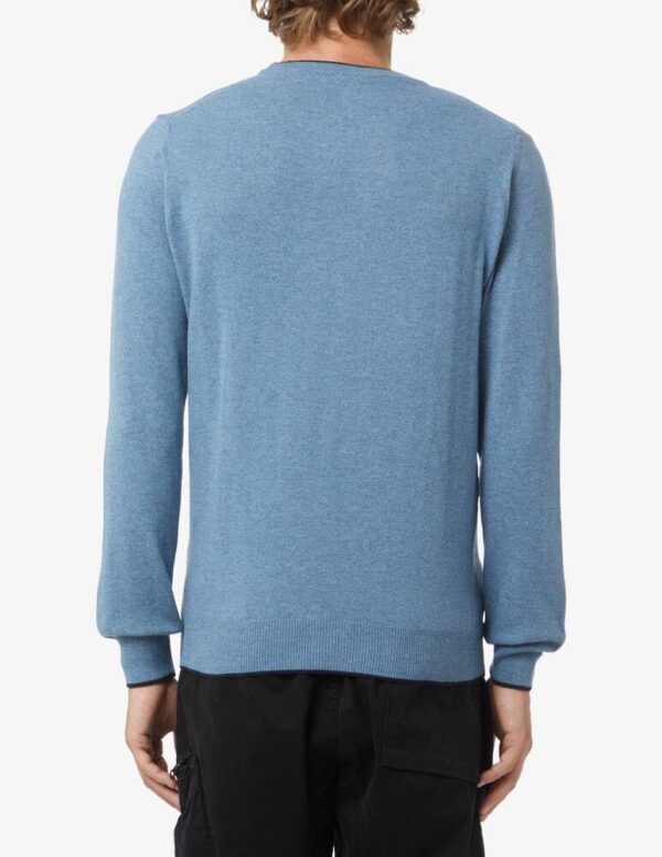 Maglione North Sails Uomo Misto Lana Casual Azzurro 699775-3