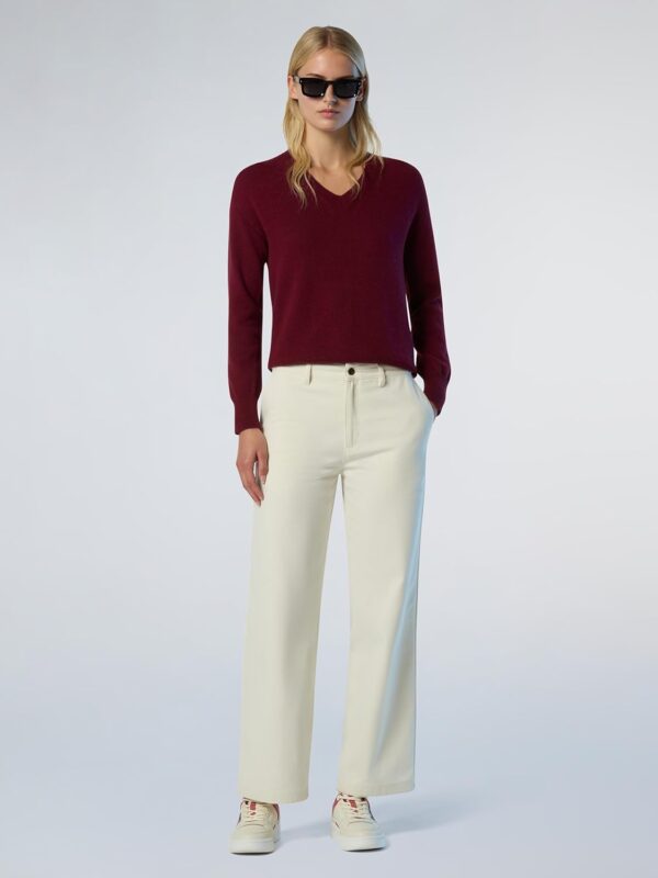 Maglione Donna North Sails Scollo V Misto Cashmere-4