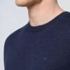 Maglione North Sails Uomo Blu Cotone Lana Classico-3