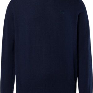 Maglione North Sails Uomo Blu Cotone Lana Classico-0