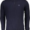 Maglione Uomo North Sails Mezza Zip Blu Scuro Maglieria-0