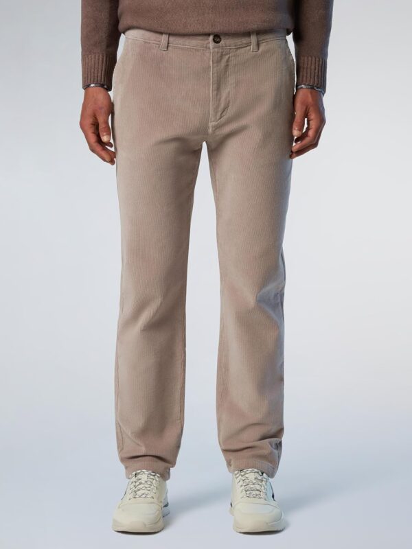 Pantaloni Chino Defender Velluto North Sails Uomo Slim-2