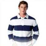 North Sails Polo Rugby Uomo Cotone Organico Maniche Lunghe