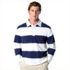 North Sails Polo Rugby Uomo Cotone Organico Maniche Lunghe