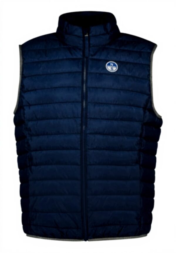 Gilet North Sails Smanicato Crozet Verde Sportivo Uomo