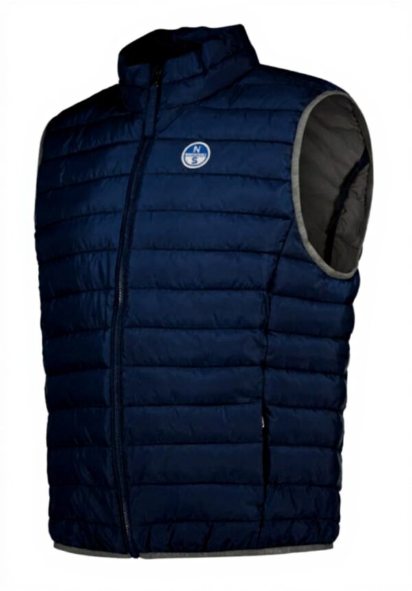 Gilet North Sails Smanicato Crozet Verde Sportivo Uomo