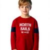 North Sails T-Shirt Bande Maniche Cotone Organico Uomo