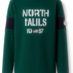 North Sails T-Shirt Bande Maniche Cotone Organico Uomo