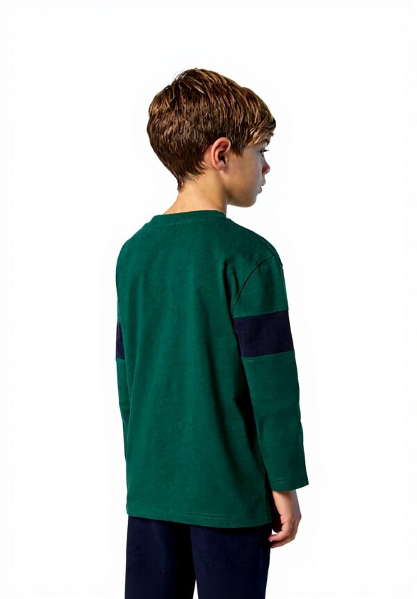 North Sails T-Shirt Bande Maniche Cotone Organico Uomo