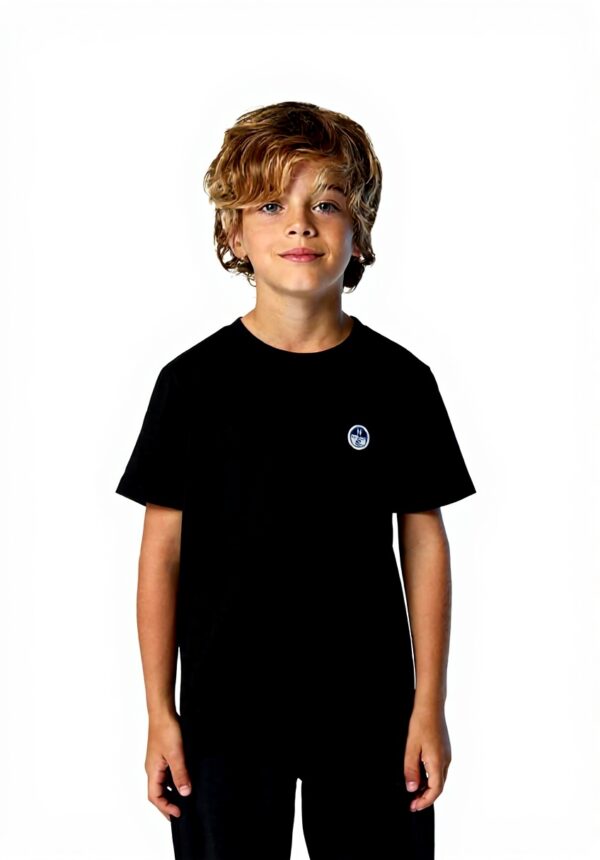 T-shirt North Sails con patch logo cotone organico unisex