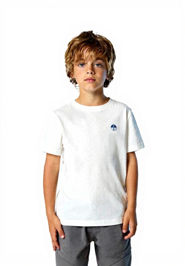 T-shirt North Sails con patch logo cotone organico unisex