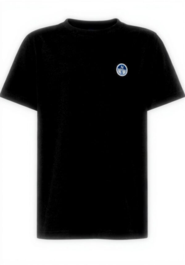 T-shirt North Sails con patch logo cotone organico unisex