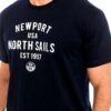 T-shirt Uomo North Sails Manica Corta Bianco Marino