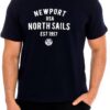T-shirt Uomo North Sails Manica Corta Bianco Marino