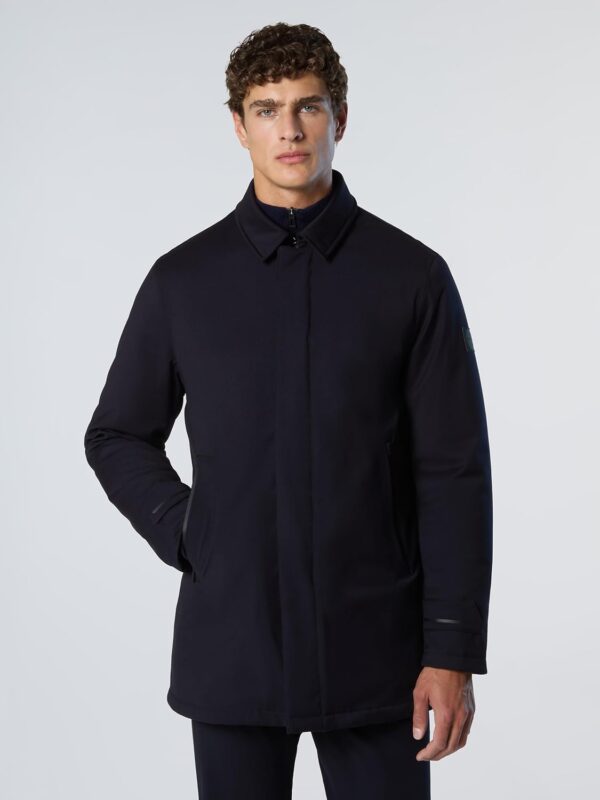Cappotto North Sails Trench Horizon Uomo Lana Nylon-2