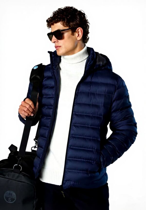 Giacche North Sails Classic Laser Puffer Blu Uomo