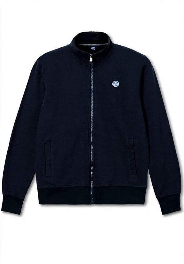 Felpa North Sails Uomo Cotone Organico Viola 4XL