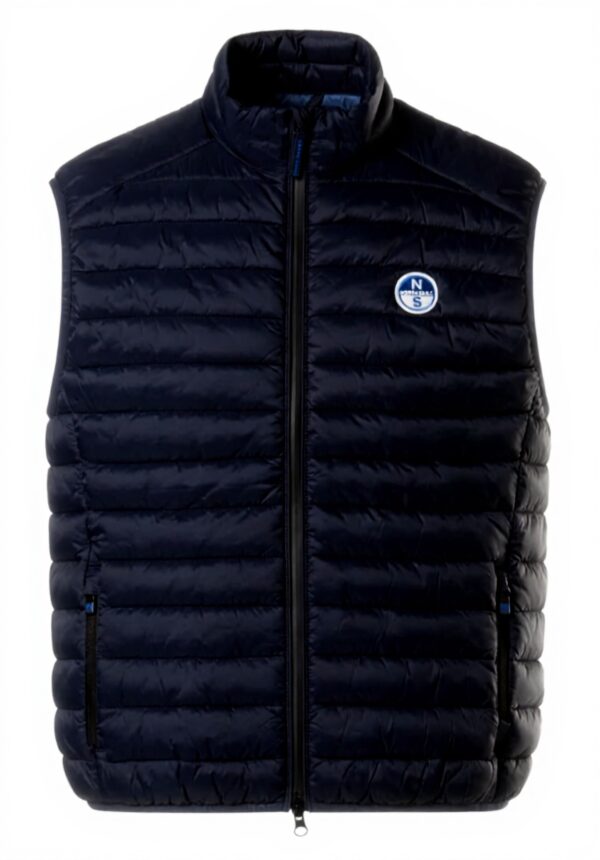 Gilet uomo North Sails ultraleggero nylon riciclato Zephyr