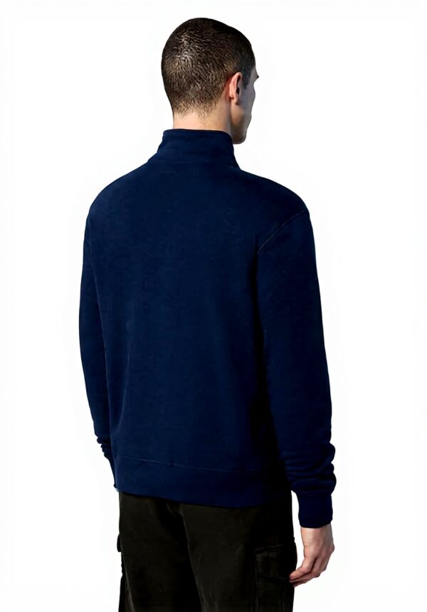 Felpa North Sails Uomo Cotone Organico Zip Completo XS