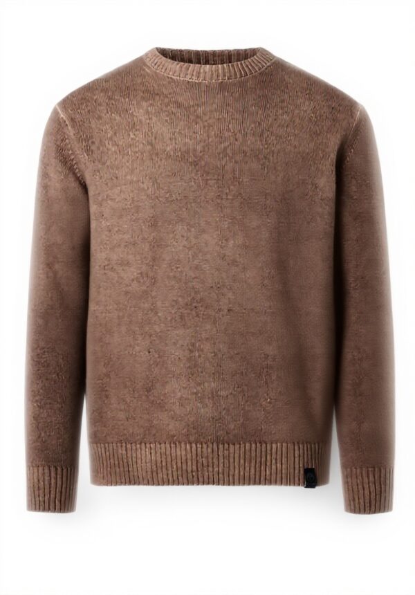 Maglione North Sails Girocollo Effetto Sbiadito Uomo Lana