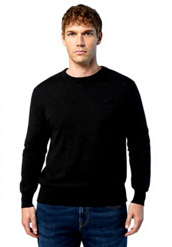 Maglione North Sails Nero Cotone Lana Uomo 699773