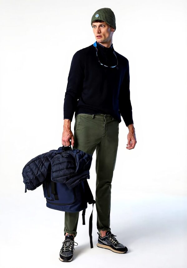 Maglione Uomo North Sails Navy Blue Comodo Elegante