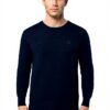 Maglione North Sails Uomo Blu Cotone Lana Classico