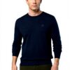 Maglione North Sails Uomo Blu Cotone Lana Classico