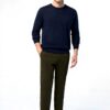 Maglione North Sails Uomo Blu Cotone Lana Classico