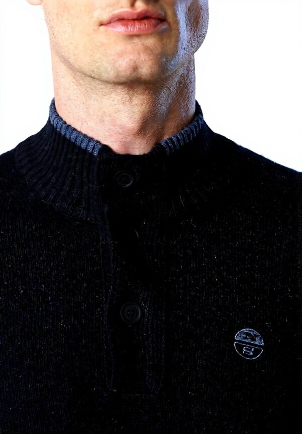 Maglione Uomo North Sails Navy Blue Comodo Elegante