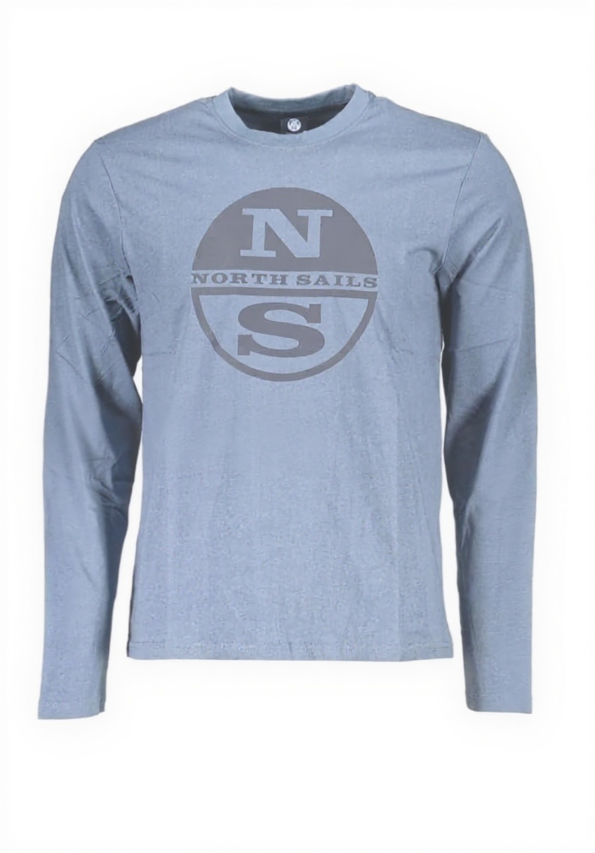 T-shirt North Sails uomo maniche lunghe colore Modrý
