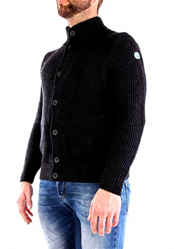 Maglione North Sails Uomo Maniche Lunghe Cardigan Pulsanti